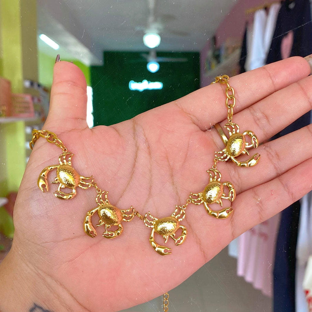 Cangrejos necklace🦀