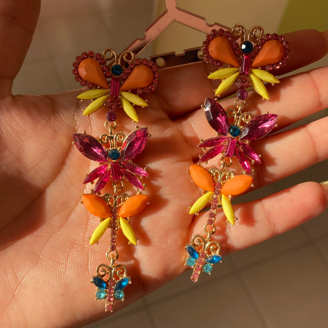 Jardín botánico earrings